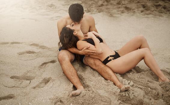 Confident couple